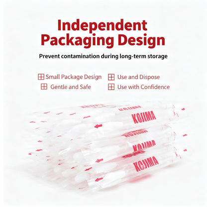 KOJIMA 40pcs Essential Oil Cotton Buds: Safe Ear Cleaning Tool for Pets