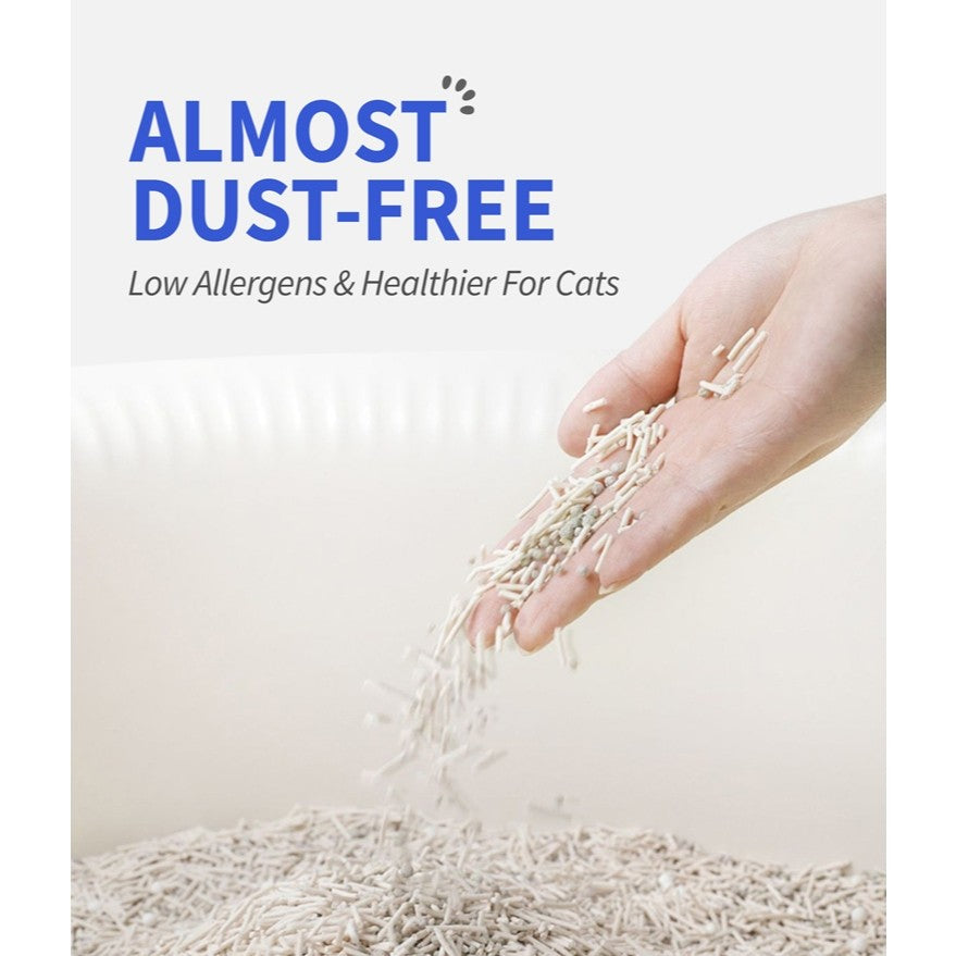 FUREVER365 | AIMI Premium Super Clumping Cat Litter Tofu Cat Litter Sand | SINGLE PACK Pasir Kucing