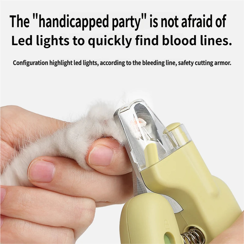 AIWO UV+LED Dual Light Nail Clippers: Banana Design Safe Claw Trimmer