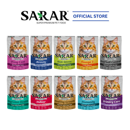 SARAR Wholesome White Meat Cat Food Pouch 70g