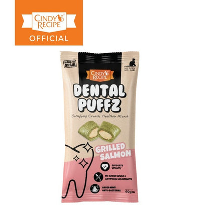 Cindy's Recipe Dental Puffz CatTreats Assorted (60g)