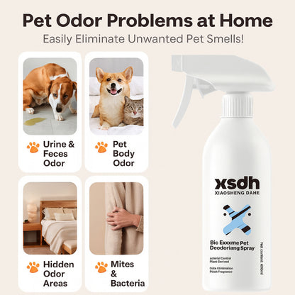 XSDH 400ml Bio-Enzyme Disinfectant Spray: Pet-Safe Deodorizing Cleaner