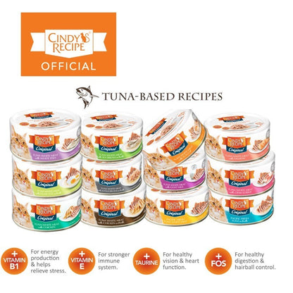 CINDY'S RECIPE Cat Original Series Soft Jelly/in Broth/Kitten (70g/80g)