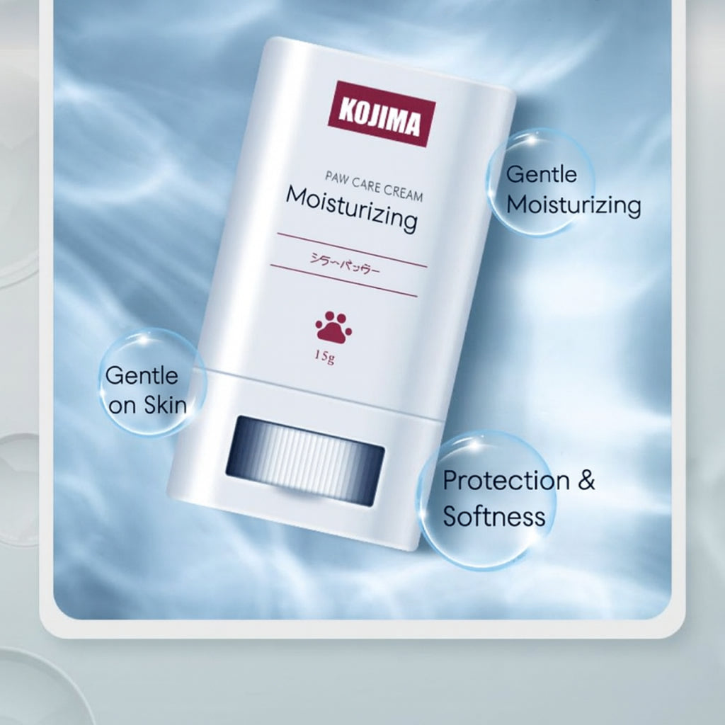 KOJIMA 15g Paw Balm: Natural Oils Moisturizing Cream for Dry Paws