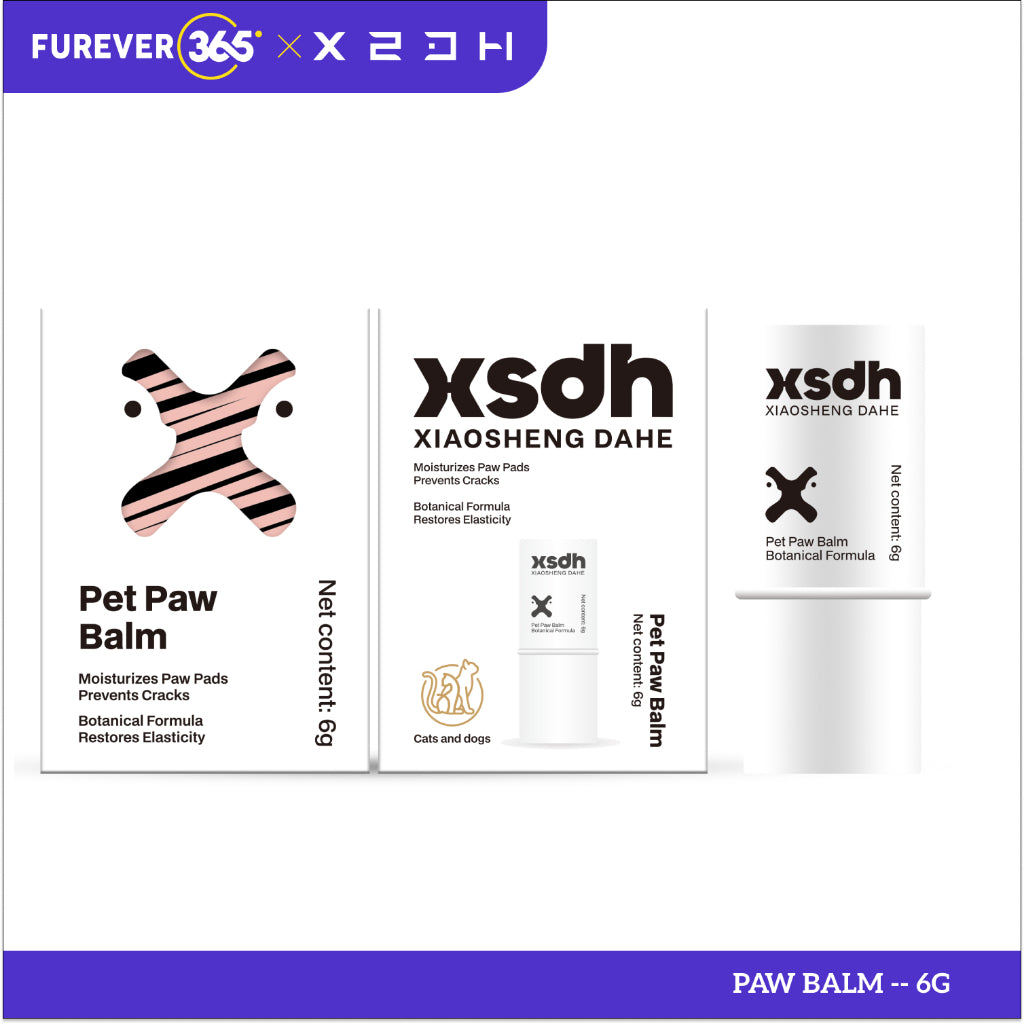 XSDH 2-Piece Paw Care Set: 120ml Foam + Balm Cream for Complete Care