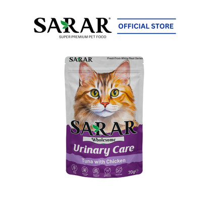 SARAR Wholesome White Meat Cat Food Pouch 70g