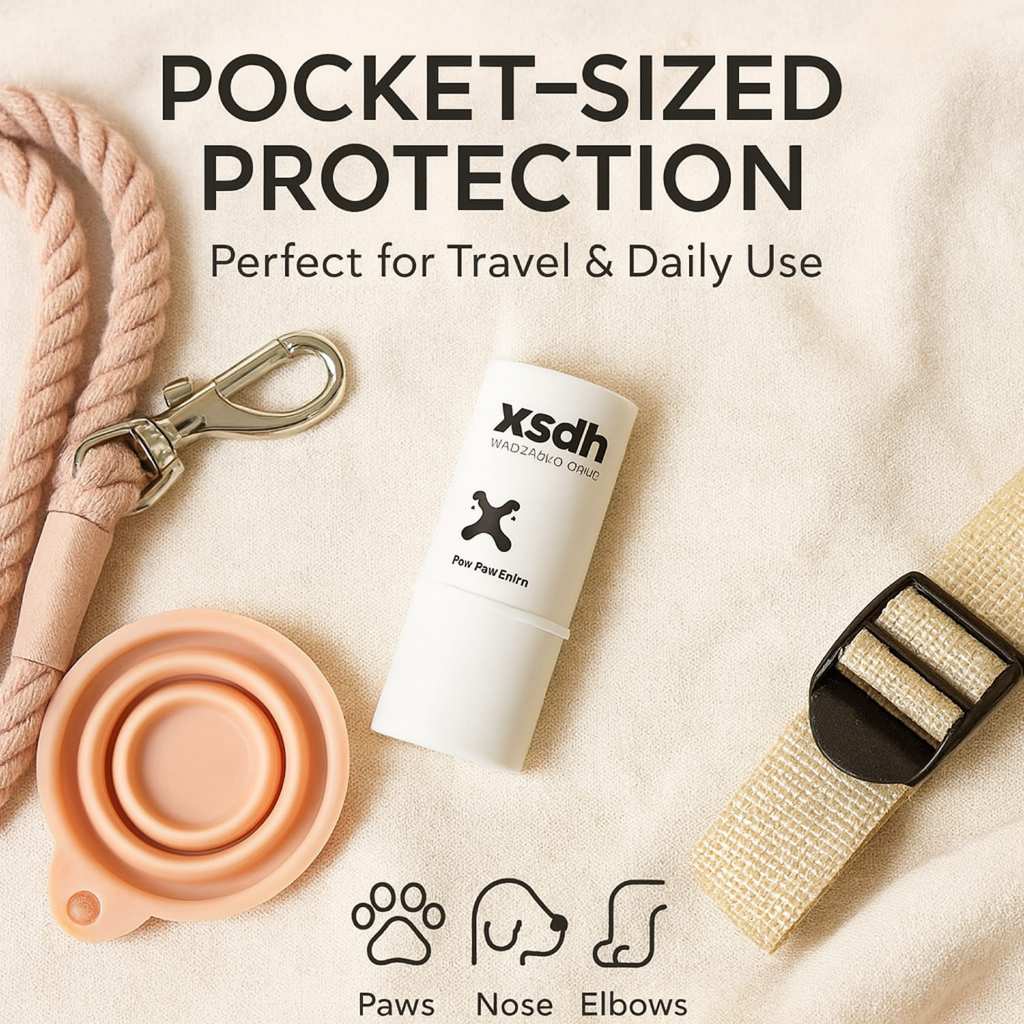 XSDH 6g Pet Paw Balm Cream: Moisturizing No-Rinse Foot Care