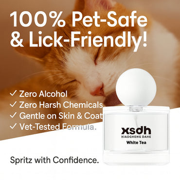 XSDH 50ml Alpine Cedar Pet Perfume: Anti-Odour Nourishing Grooming Spray