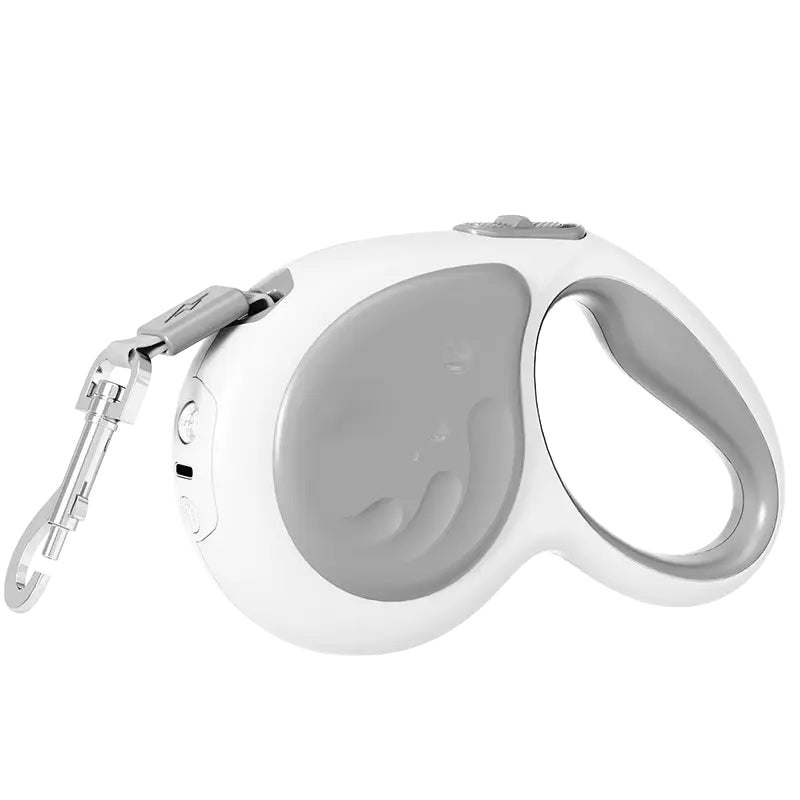 AIWO Outdoor Retractable Pet Leash: 150kg Pull Limit LED Light Walking Rope