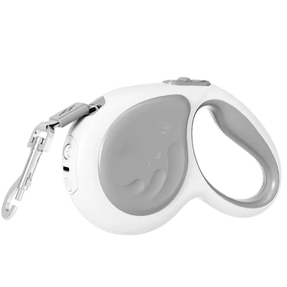 AIWO Outdoor Retractable Pet Leash: 150kg Pull Limit LED Light Walking Rope