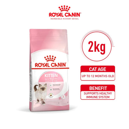 Royal Canin Kitten (2kg) Dry Cat Food Makanan Anak Kucing - Feline Health Nutrition
