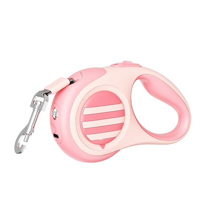FUREVER365 3m LED Retractable Leash: 150kg Pull Resistance for Small Cats & Puppies