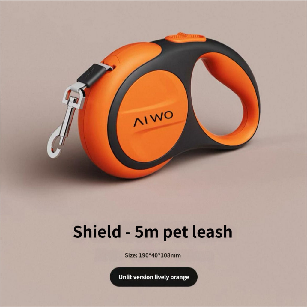 FUREVER365 3m/5m Retractable Pet Leash: 150kg Pull Limit LED Light Traction Rope