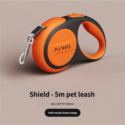 FUREVER365 3m/5m Retractable Pet Leash: 150kg Pull Limit LED Light Traction Rope
