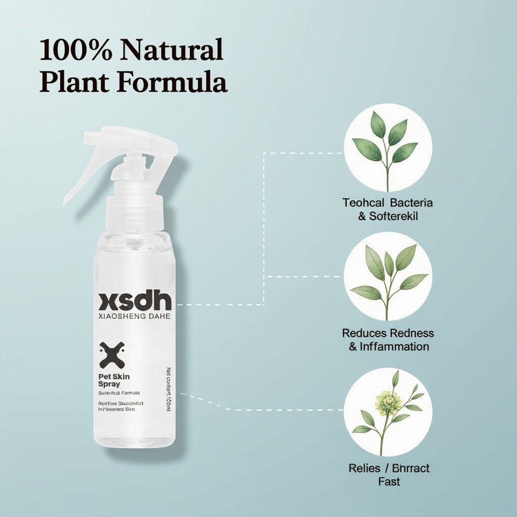 FUREVER365 100ml Nanosilver Pet Skin Spray: Antifungal Antibacterial Treatment