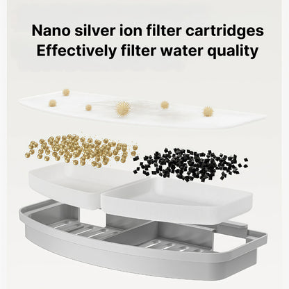 AIWO 2.0 Replacement Filter: Compatible with AIWO Wireless Pet Fountain