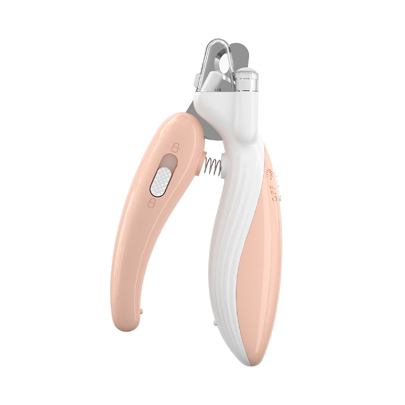 AIWO LED Pet Nail Clippers: Anti-Splash Safe Claw Trimmer for Grooming