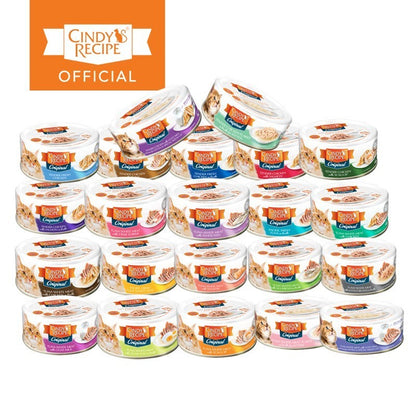 CINDY'S RECIPE Cat Original Series Soft Jelly/in Broth/Kitten (70g/80g)
