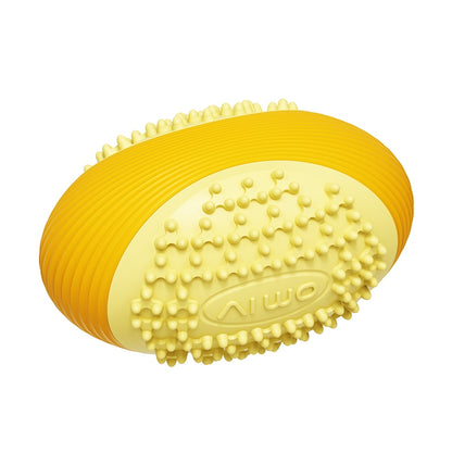 AIWO TPR Squeaky Ball Toy: Bite-Resistant Teeth Cleaning Chew for Dogs
