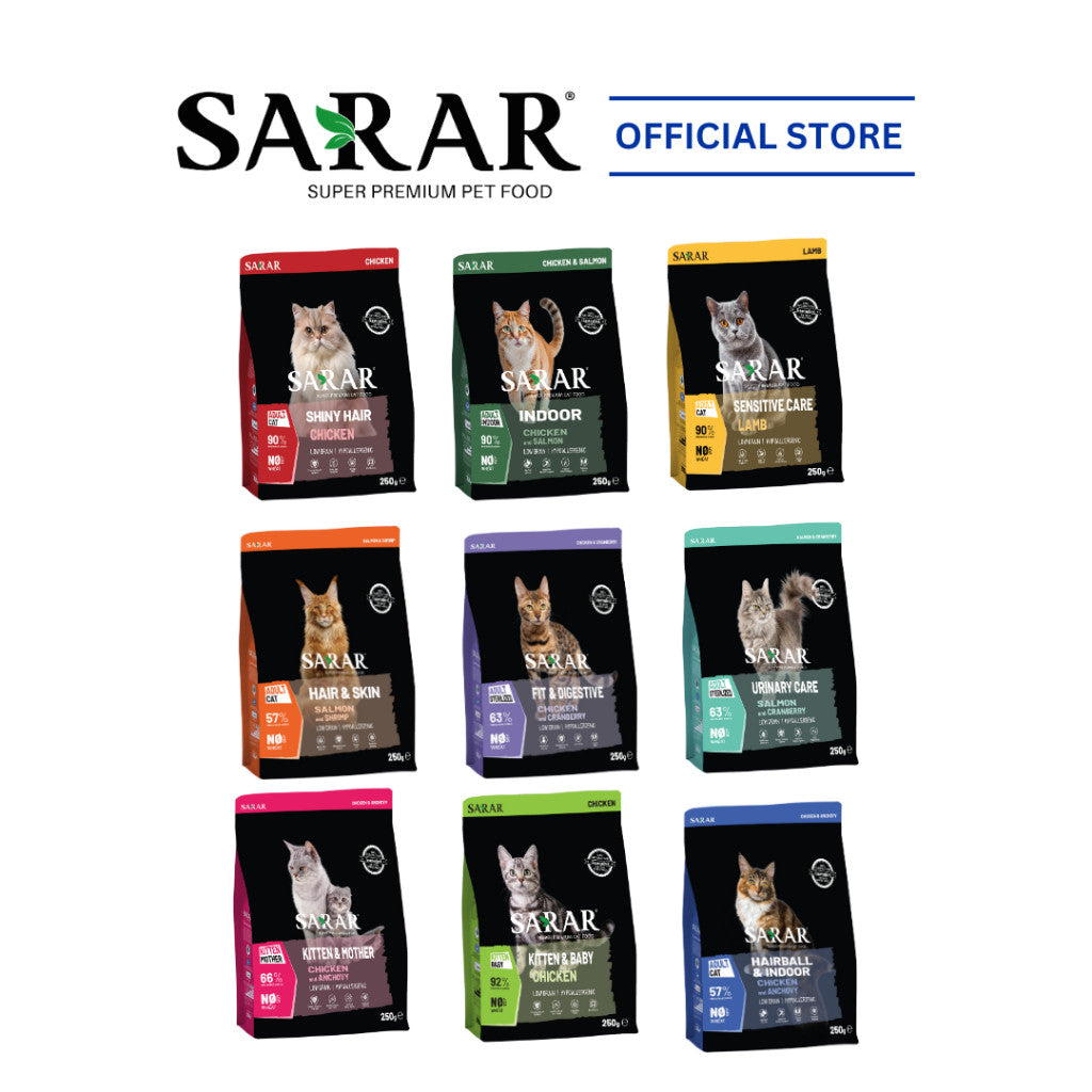 SARAR Dry Cat Food Series (250g)