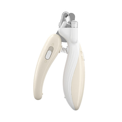 AIWO LED Pet Nail Clippers: Anti-Splash Safe Claw Trimmer for Grooming