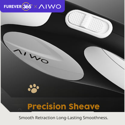 FUREVER365 3m/5m Retractable Pet Leash: 150kg Pull Limit LED Light Traction Rope