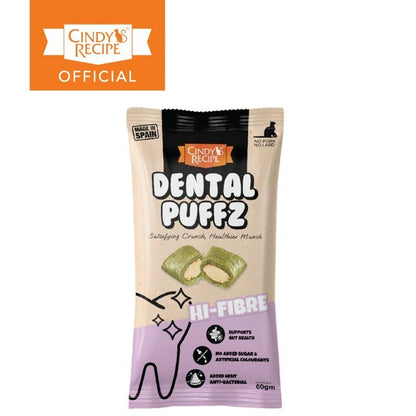 Cindy's Recipe Dental Puffz CatTreats Assorted (60g)
