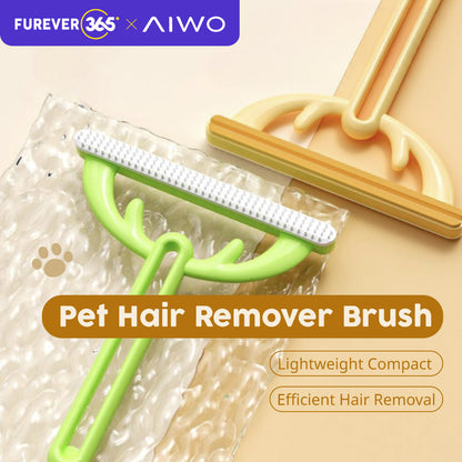 AIWO Portable Double-Sided Pet Hair Roller: Reusable Fur Cleaner for Home & Travel