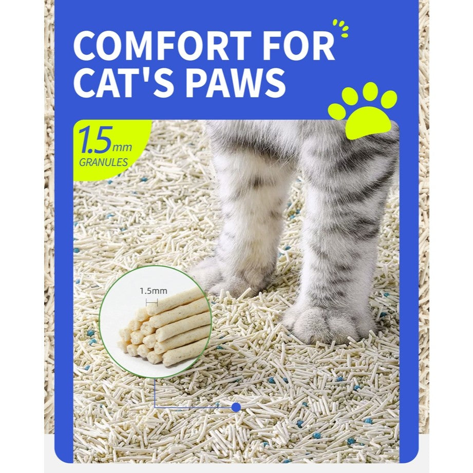 FUREVER365 | AIMI Premium Super Clumping Cat Litter Tofu Cat Litter Sand | SINGLE PACK Pasir Kucing