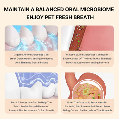 XSDH 250ml Probiotic Dental Water Additive: Fresh Breath & Oral Hygiene