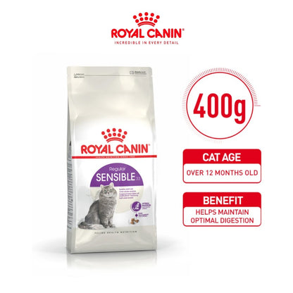 Royal Canin Sensible 33 Adult (400g) Dry Cat Food Makanan Kucing - Feline Health Nutrition