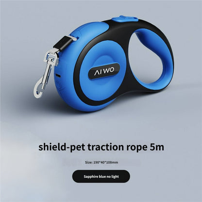 FUREVER365 3m/5m Retractable Pet Leash: 150kg Pull Limit LED Light Traction Rope