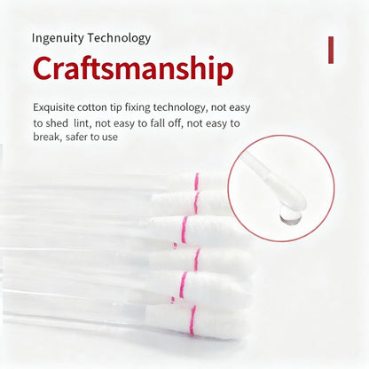 KOJIMA 40pcs Essential Oil Cotton Buds: Safe Ear Cleaning Tool for Pets