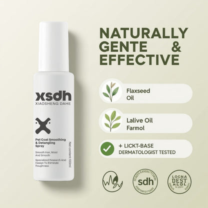 XSDH 100ml Pet Grooming Perfume Spray: Detangling & Deodorizing Mist for Daily Care