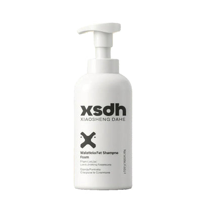 XSDH 500ml Waterless Foam Shampoo: No-Rinse Grooming for Tropical Climate