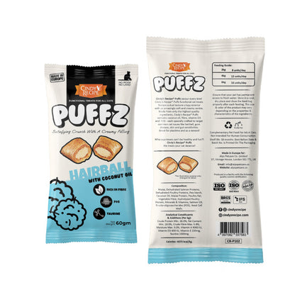 Cindy's Recipe Puffz Cat Treats Assorted (60g)