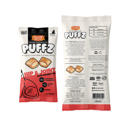 Cindy's Recipe Puffz Cat Treats Assorted (60g)
