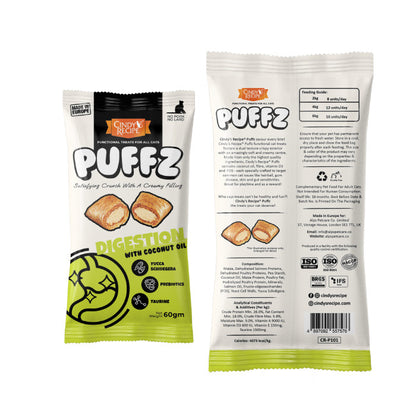 Cindy's Recipe Puffz Cat Treats Assorted (60g)