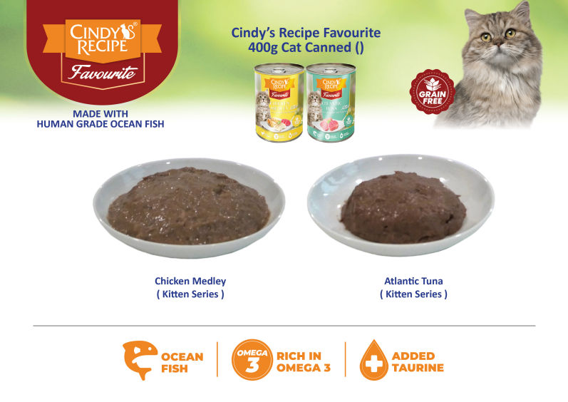 CINDY's RECIPE Favourite Canned Food (400g)