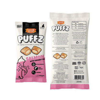 Cindy's Recipe Puffz Cat Treats Assorted (60g)