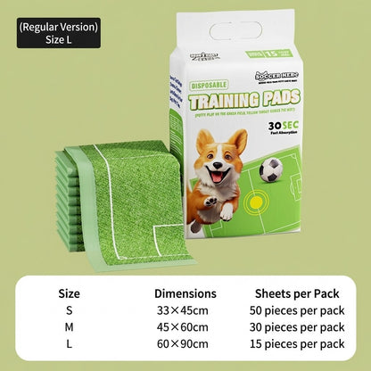 DONO'S DIARY Pet Training Pads Leak-proof Dog Pee Pads High Absorbent Puppy Potty Mats S/M/L/XL