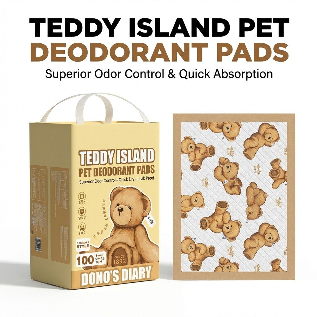 Dono’s Diary Pet Training Pads  Ultra Absorbent Odor Control Dog Pee Pad (S/M/L)