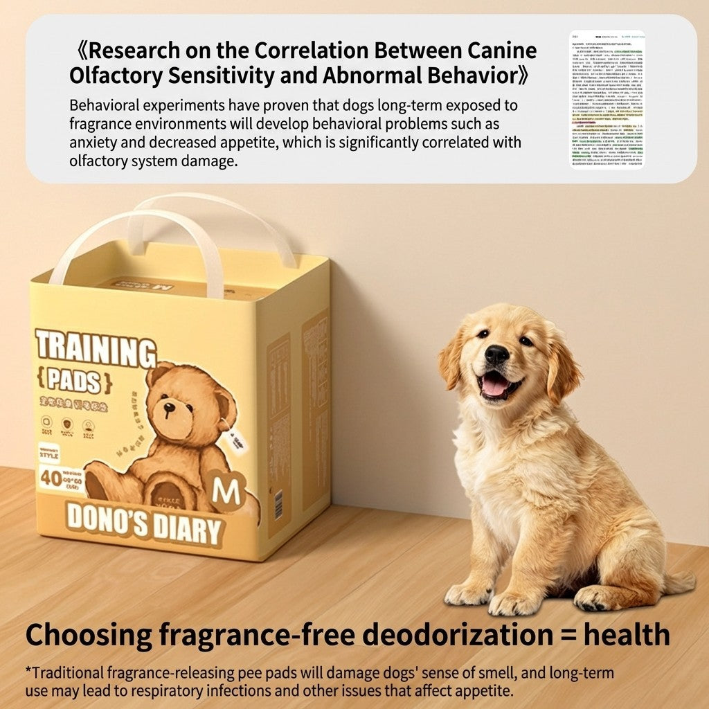Dono’s Diary Pet Training Pads  Ultra Absorbent Odor Control Dog Pee Pad (S/M/L)