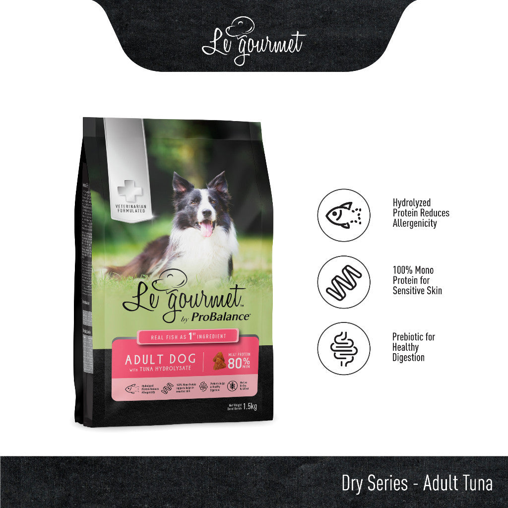 Le Gourmet Hydrolysate Dry Kibble (1.5kg)