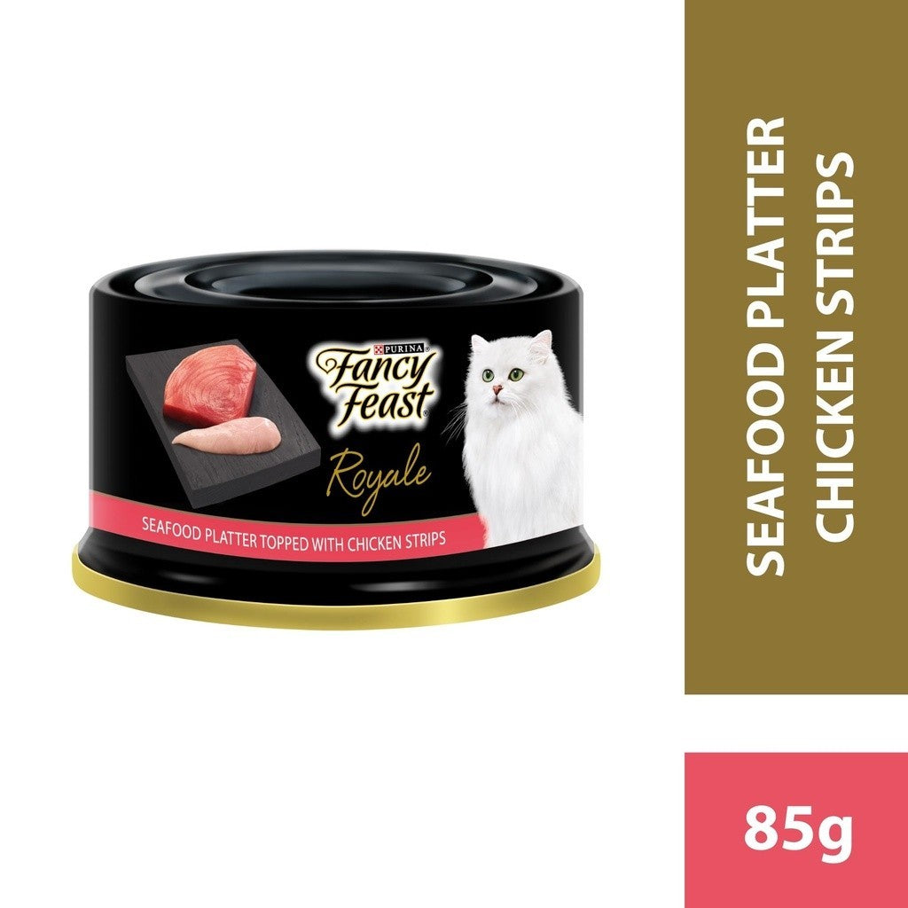 FancyFeast | Premium Cat Canned Wet Food | Makanan Basah Kucing Tin - 85g