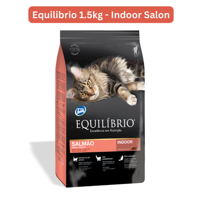 Equilibrio Cat Dry Food 1.5kg Adult Salmon Indoor Makanan Kering Kucing 猫粮干粮
