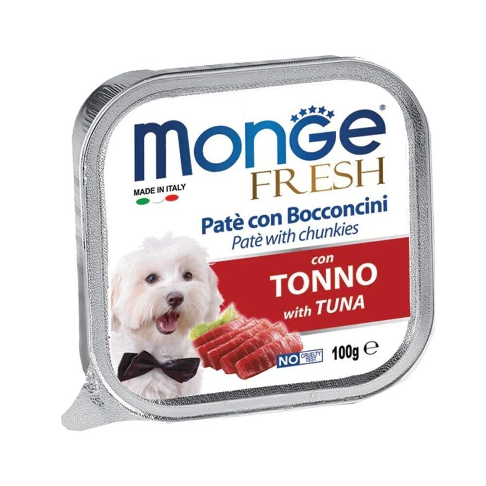 Monge Fresh / Monge Fruit Dog Puppies Canned Wet Food Tray (100gm)