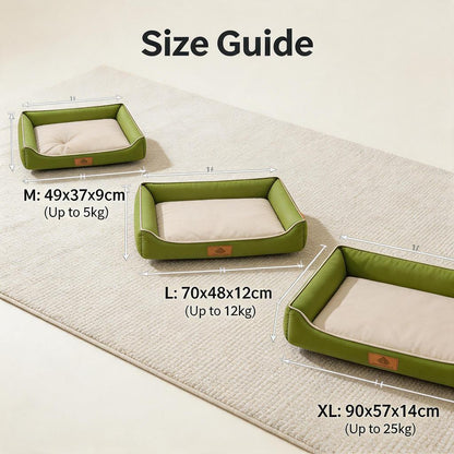 Waterproof Oxford Cloth Dog Bed Sofa Cat Nest Soft Durable Square Pet Sleeping Mat All Season Bedding
