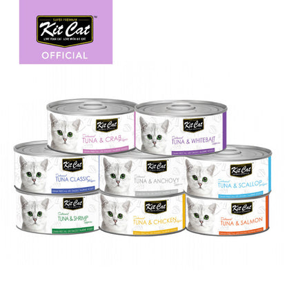 KIT CAT Canned Food Topper Series Assorted (70g/80g)