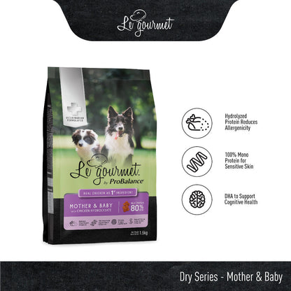 Le Gourmet Hydrolysate Dry Kibble (1.5kg)